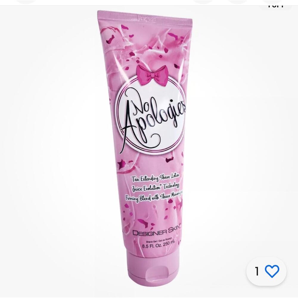 Designer Skin NO APOLOGIES Tan Extending Shave Lotion - 8.5 oz.